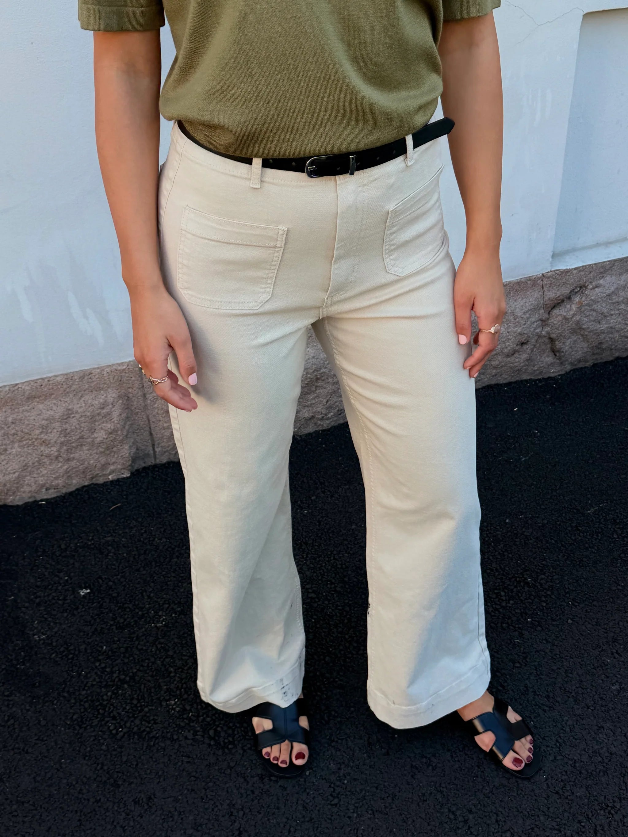 VMKAYLA Jeans - Oatmeal